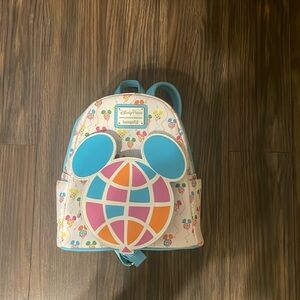 Walt Disney World Epcot Park Loungefly Backpack